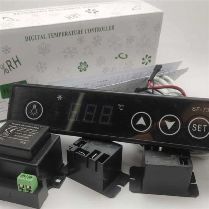 尚方SF-732冷柜展柜冰箱电子显示温控仪触摸式方温度控制器冰示柜