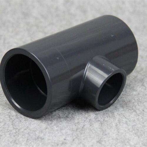 国标台湾三厘  PVC变径三通 UPVC塑料水管管件 异径三通 变径三通