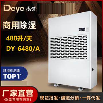 德业工业除湿机车库DY-6480/A每天除湿量480升排水直排智能除湿