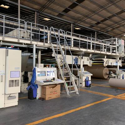 二手 2.2米纸板生产线 Paperboard production line