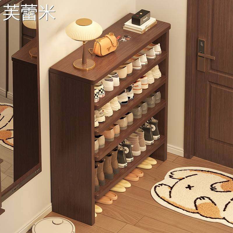 芙蕾米鞋架多层家庭门2025新入口小窄储物架不占空间出租房间简单