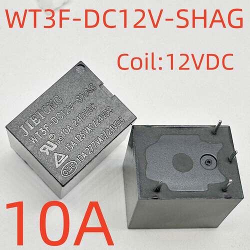 全新原装 4脚 10A 继电器 WT3F-DC12V-SHAG T73A-12V
