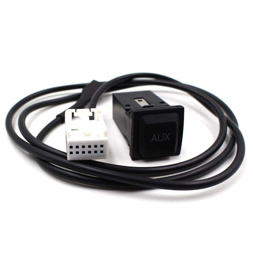 V速腾高6宝来迈腾途观尚酷途安RCD510/310AUX原装座子+线束