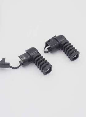 KSS SR-F42LF耐扭直角型电源线扣 防折断护线套 直角电源线扣线夹