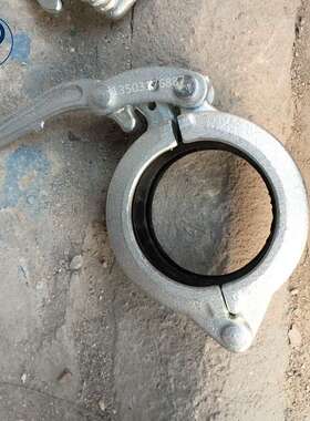 盾构机地铁隧道配件连接件 2寸60.3/3寸89快速管卡 锻造卡箍