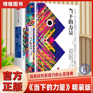 【官方正版】当下的力量+当下的力量实践手册 白金版正版 埃克哈特·托利著 中信出版社 张德芬作序 青春心灵励志成功青年职场书籍