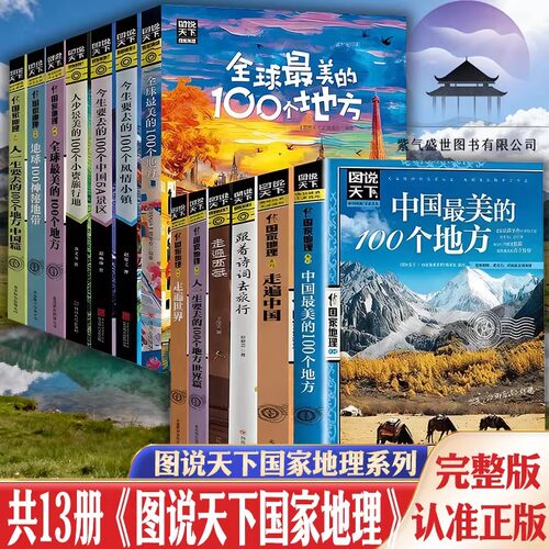 中国美丽自然人文景观地理知识