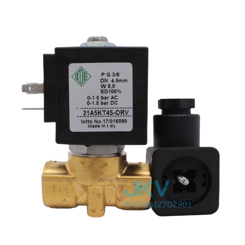 原装进口 意大利 两位两通 ODE电磁阀 直动式21A5KT45-ORV AC220V
