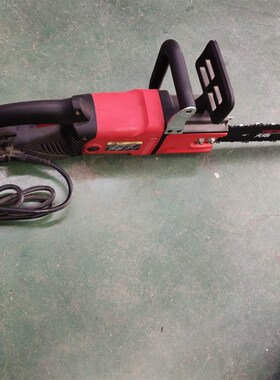 三锋大地直马达插电式电链锯伐木锯木柴锯毛竹锯木工锯子8405D