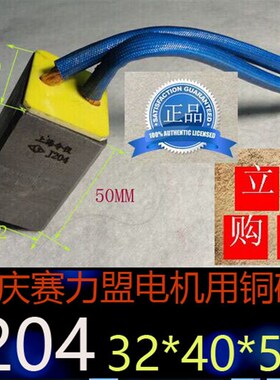 重庆赛力盟电机J204中铜碳刷 32X40X50MM