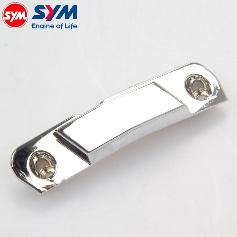 适用于 三阳 XS125T-16C fiddle 飞度4 前面板 镀铬装饰盖 标徽