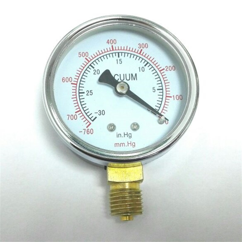 -30inhg-0 -760mmhg-0 z-60 60mm m14*1.5 径向 负压计 真空表
