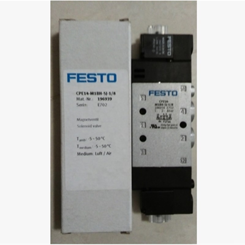 FESTO 费斯托 电磁阀 CPE14-M1BH-5/3B-1/8  196933 现货