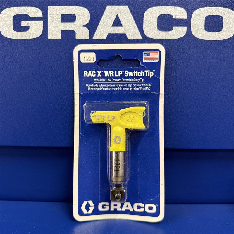 固瑞克GRACO 新款低压宽幅WRLP1221 1223 1225喷嘴 原装正品 包邮