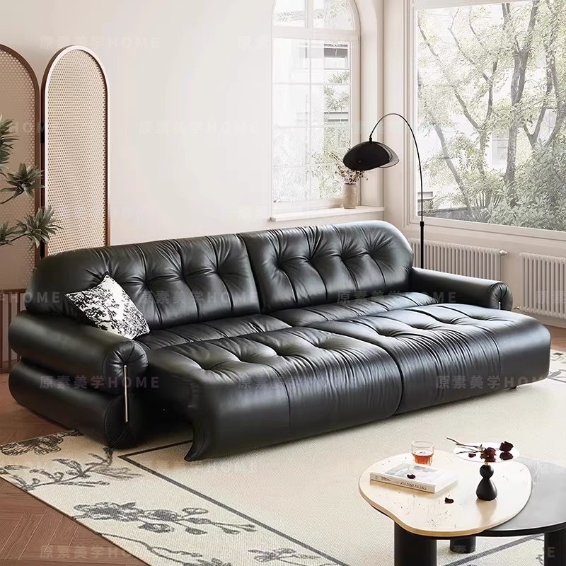 广东佛山实力工厂真皮电动沙发床