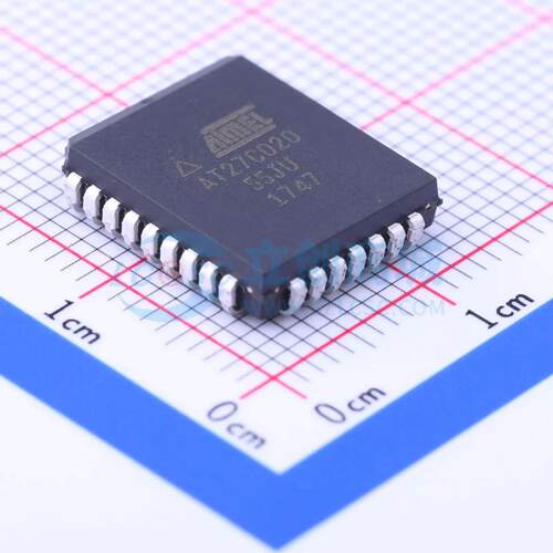 非易失性存储器(ROM) AT27C020-55JU PLCC-32(11.4x14) 2Mbit