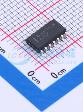 缓冲器/驱动器/收发器 SN74HCT125DR SOIC-14 原装正品