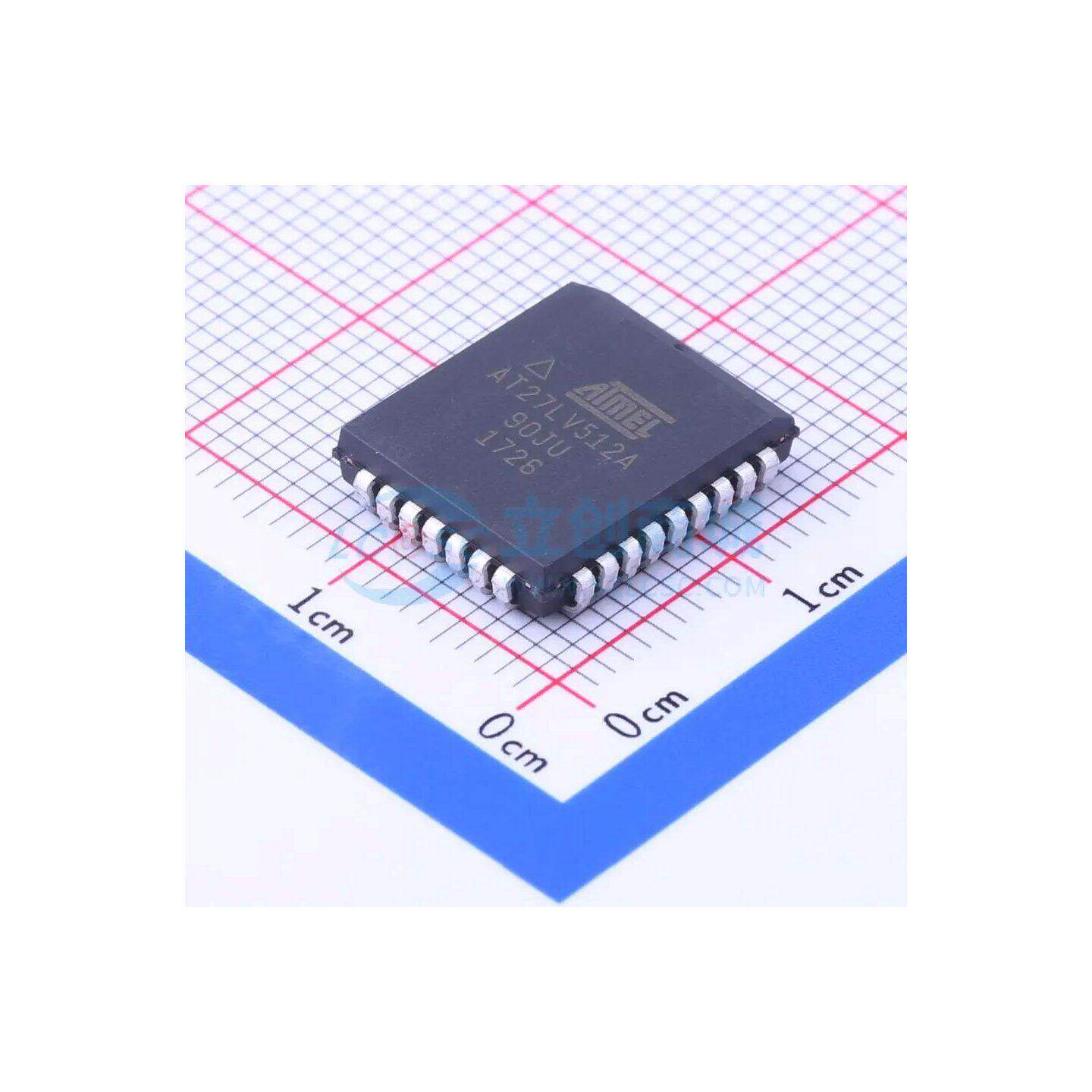 非易失性存储器(ROM) AT27LV512A-90JU PLCC-32(11.4x14)