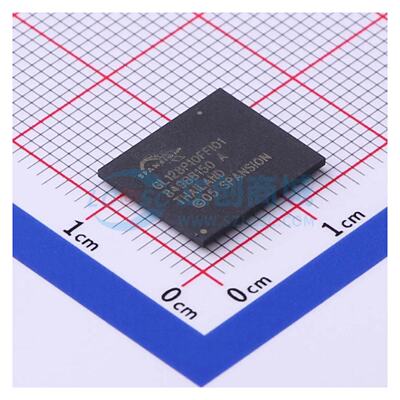 NOR FLASH S29GL128P10FFI010 BGA-64(11x13) 128Mbit