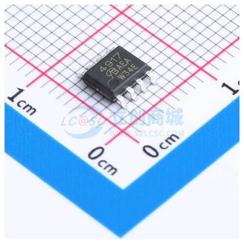 场效应管(MOSFET) SQ4917EY-T1-E3-VB SO-8 60V 5.3A 2个P沟道