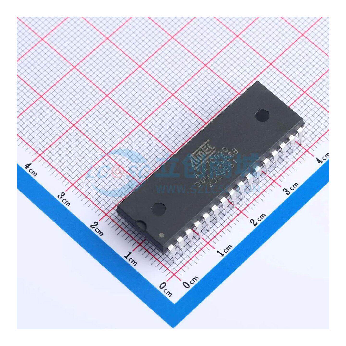 非易失性存储器(ROM) AT27C020-90PU PDIP-32 2Mbit