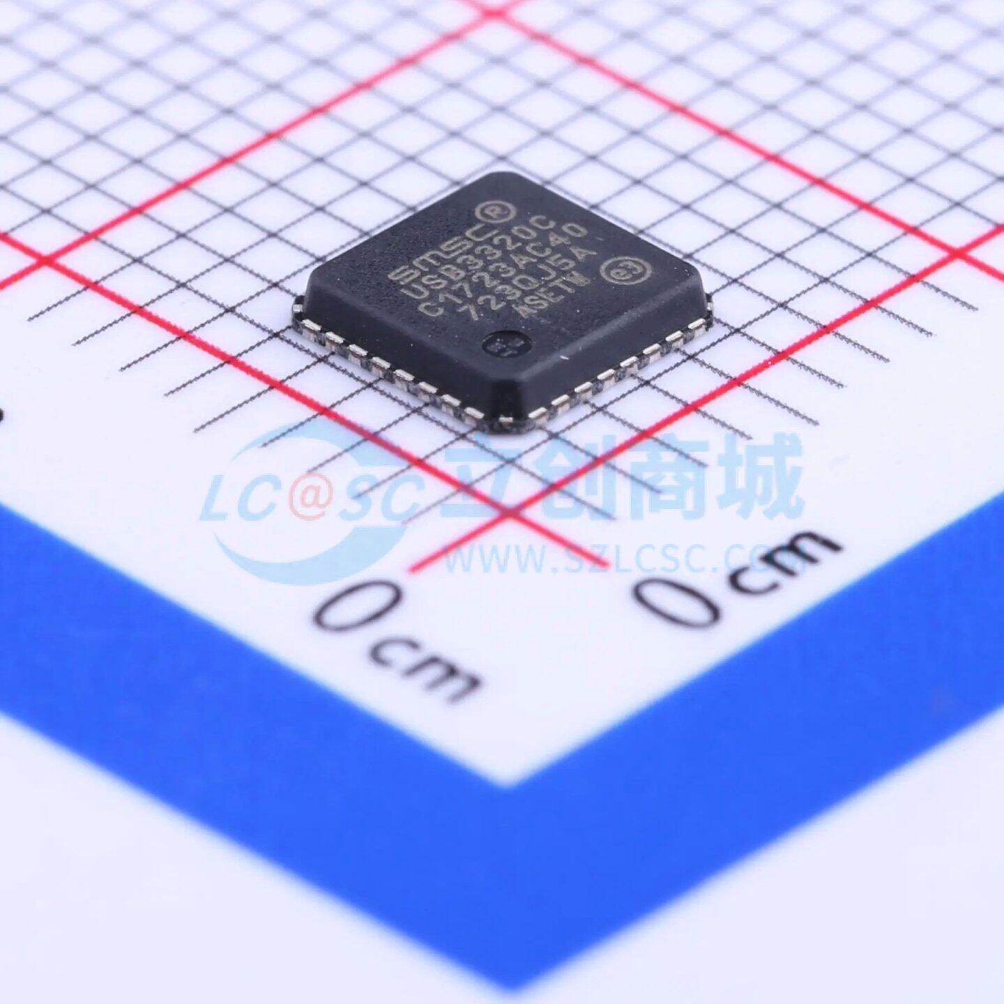 USB转换芯片 USB3320C-EZK QFN-32-EP(5x5) 全新配单