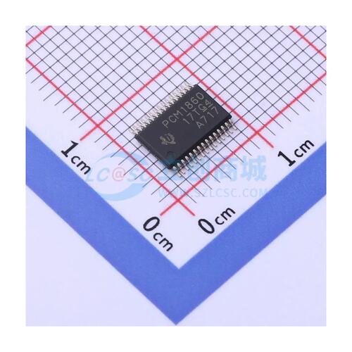 ADC/DAC-专用型 PCM1860DBT TFSOP-30-175mil I2S 原装配单