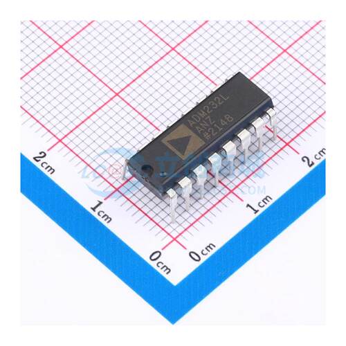 原装全新 RS232芯片 ADM232LANZ PDIP-16 收发器