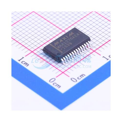 ADC/DAC-专用型 MAX1270AEAI+ SSOP-28-208mil 原装全新