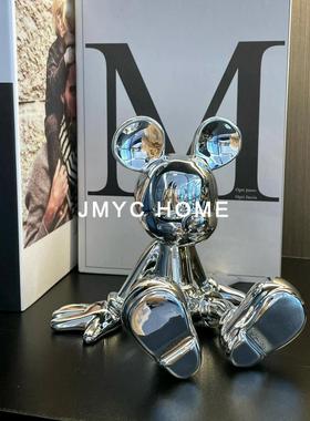 简约现代样板间卡通老鼠雕塑售楼处客厅儿童房玩偶摆件桌面软装饰