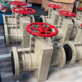 GJ41X-10S 手动操作PPH塑料软密封法兰管夹阀用途