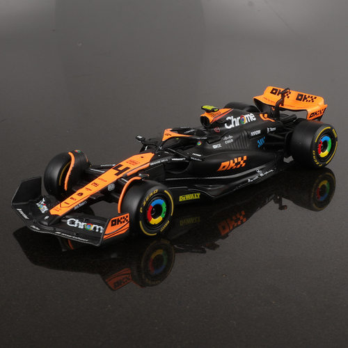 Burago比美高1:43F1赛车新加坡迈凯伦MCL60 车模仿真合金汽车模型