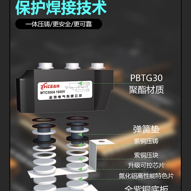 MTC55A70A90A110A1600V调压双向晶闸管半导体控制整流器MTX200大