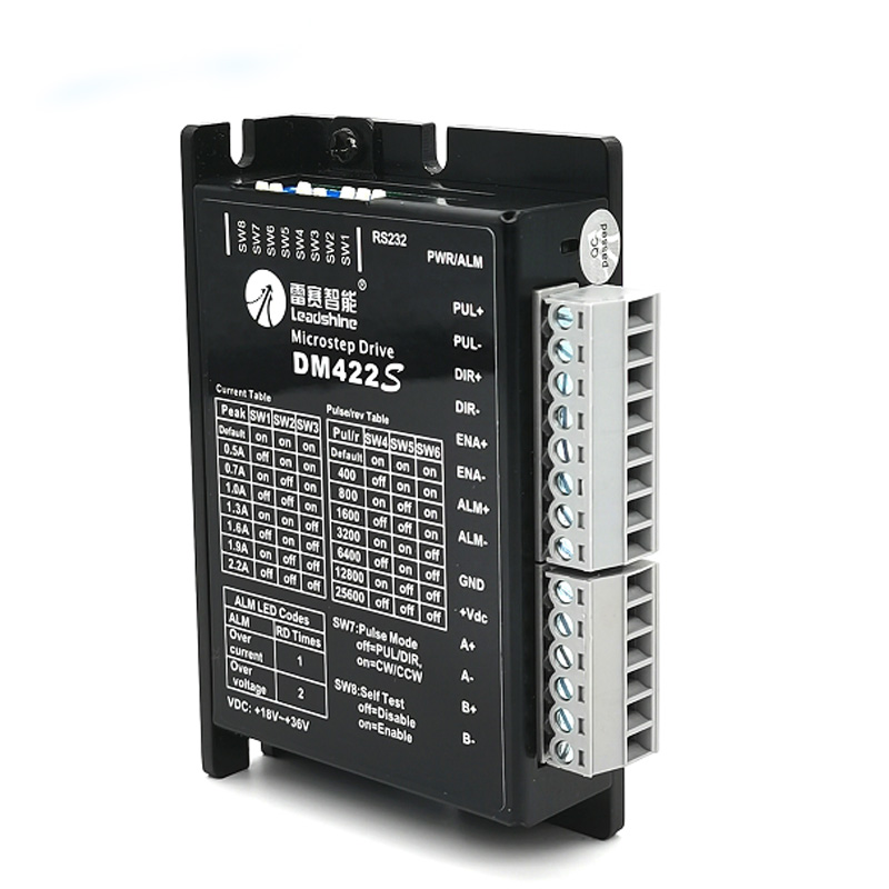 雷赛智能42步进马达42CM02/04/06/08两相双轴煞车驱动控制器套装