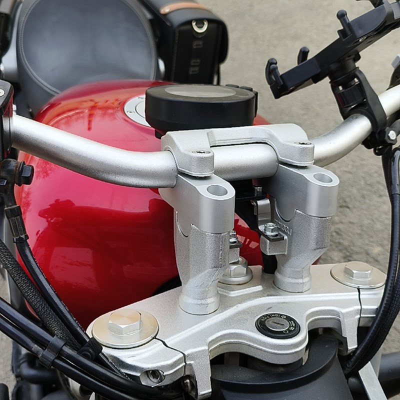 适用奔达金吉拉BD手把加高码龙头车把增高底座金吉拉后移码