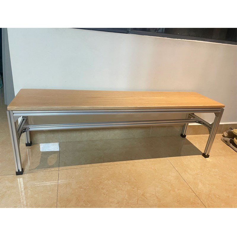 商用办公室开会桌会议桌小型铝型材长条桌书房电脑桌洽谈桌