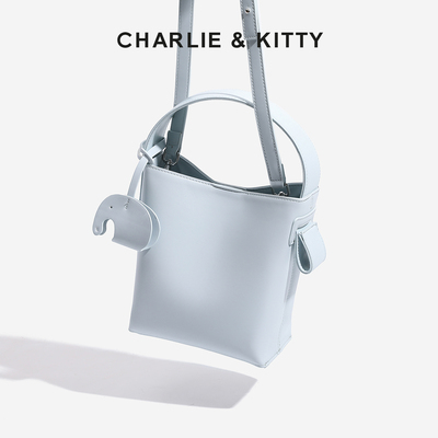【赵露思同款】CHARLIE&KITTY轻奢小众高级感包包2025新款水桶包