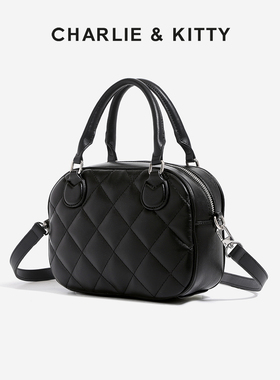 【赵露思同款】CHARLIE&KITTY轻奢小众高级感包包2025新款菱格包