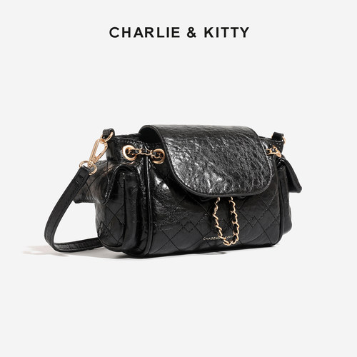 【赵露思同款】CHARLIE&KITTY轻奢小众高级感包包2026新款斜挎包