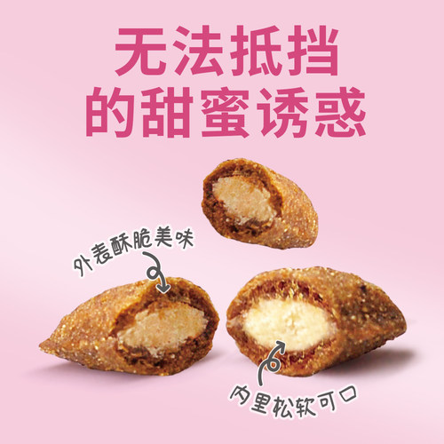 Dentalight猫咪夹心小饼干零食