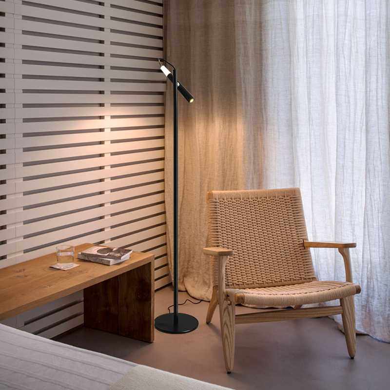 北欧轻奢后现代极沙发客厅铁艺摇臂圆柱金属落地灯卧室书房落地灯,3C数码配件,摄像机配件,淘宝优惠券,粉丝福利购,淘宝优惠卷