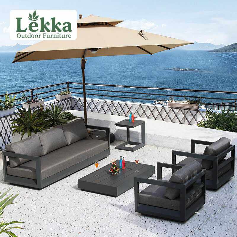 户外沙发铝合金庭院别墅懒人沙发组合花园休闲沙发椅露台家具出口,3C数码配件,摄像机配件,淘宝优惠券,粉丝福利购,淘宝优惠卷