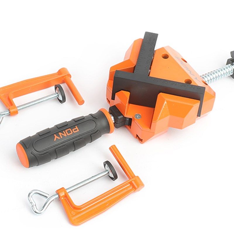 单柄直角夹PONY JORGENSEN90直角锌合金角夹相框夹带两个辅夹,标准件/零部件/工业耗材,输送带/传送带,淘宝优惠券,粉丝福利购,淘宝优惠卷