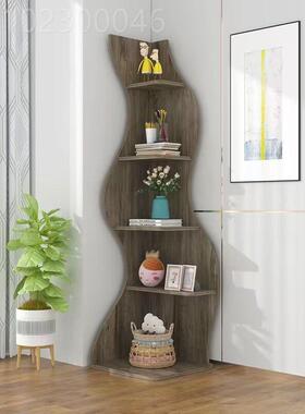 三角角置角物柜墙客厅卧室收纳落拐角夹缝储物柜档书柜高VKX家用