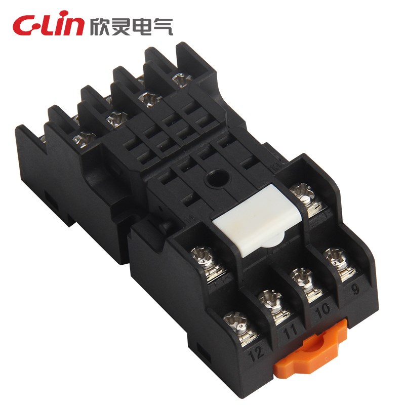 欣灵继电器底座插座PYF14A韩式HH54P/MY4/HHC68B4Z继电器底座14脚