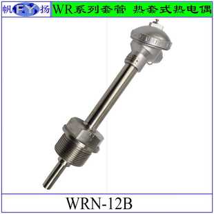 625 热电偶 WRNR 热套管式 电站专用热电偶化工专用 12B热电偶 WRN