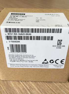 6ES7253-1AA22-0XA0位控模块6ES72531AA220XA0 EM253定位扩展模块