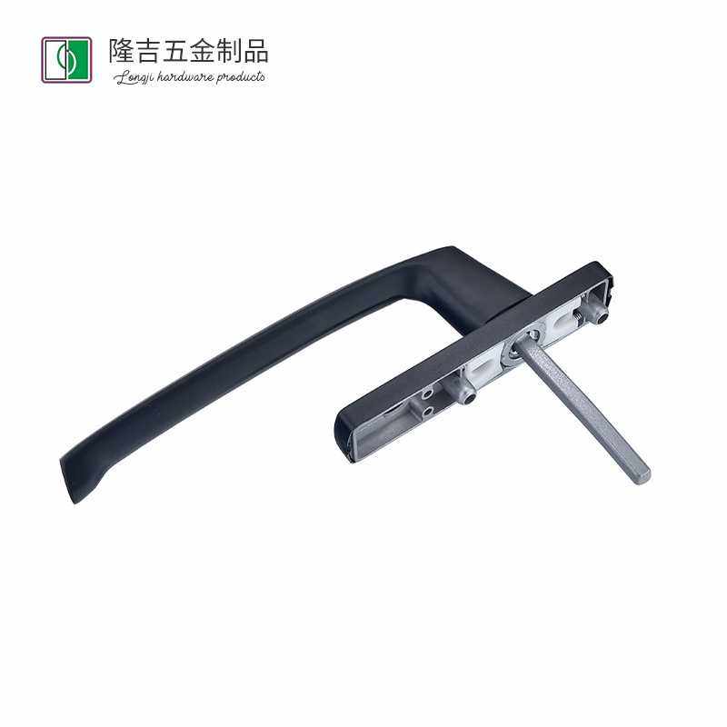 铝合金窗户拉手外开下悬平开窗方轴重型提升推拉门执手