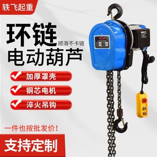 提升机220v倒链电动葫芦 DHS环链电动葫芦1tt5t10吨链条式