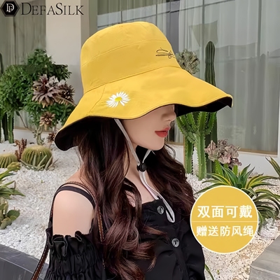 太阳2025遮脸帽子渔夫防晒